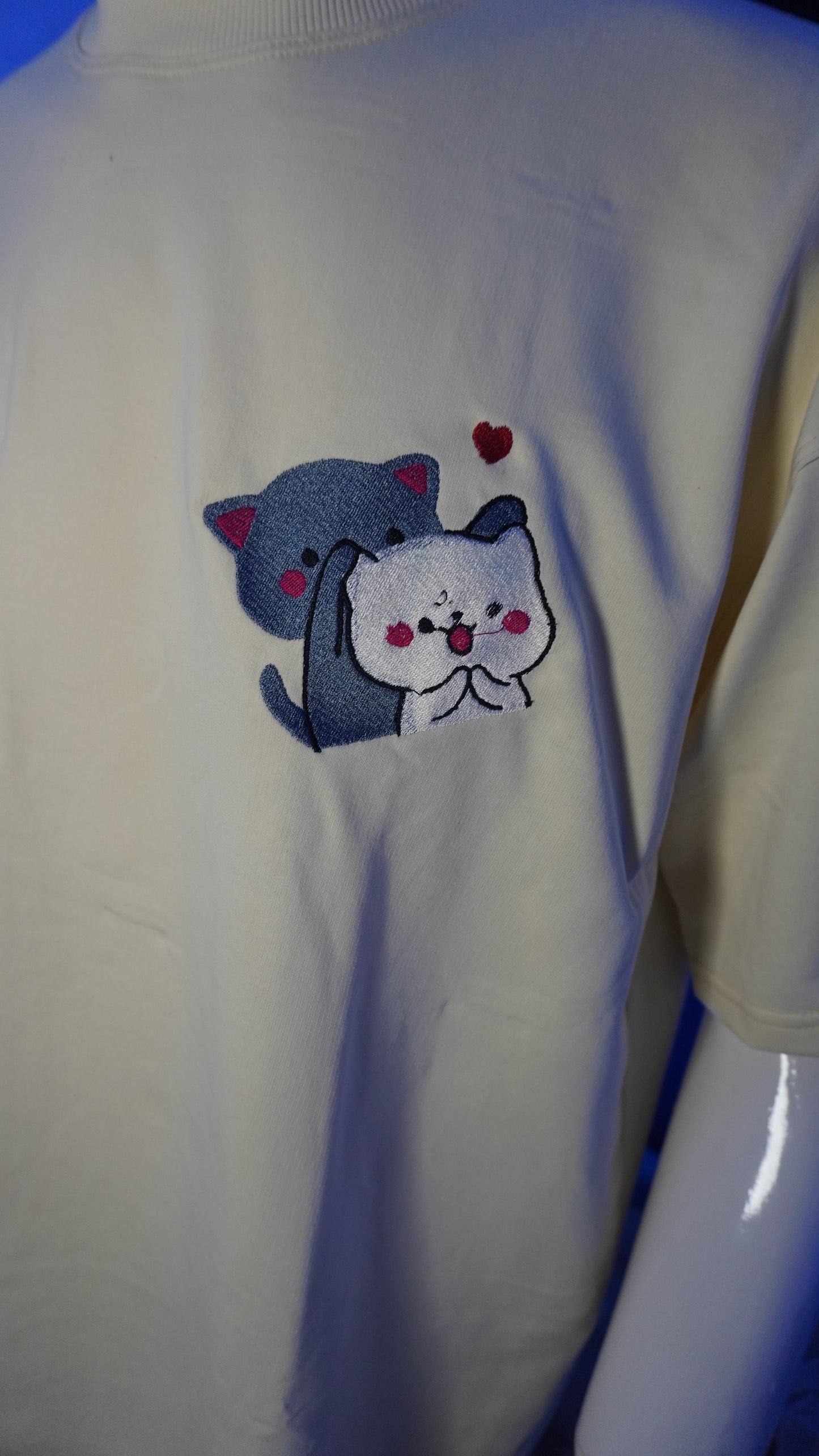 teddy print t shirt