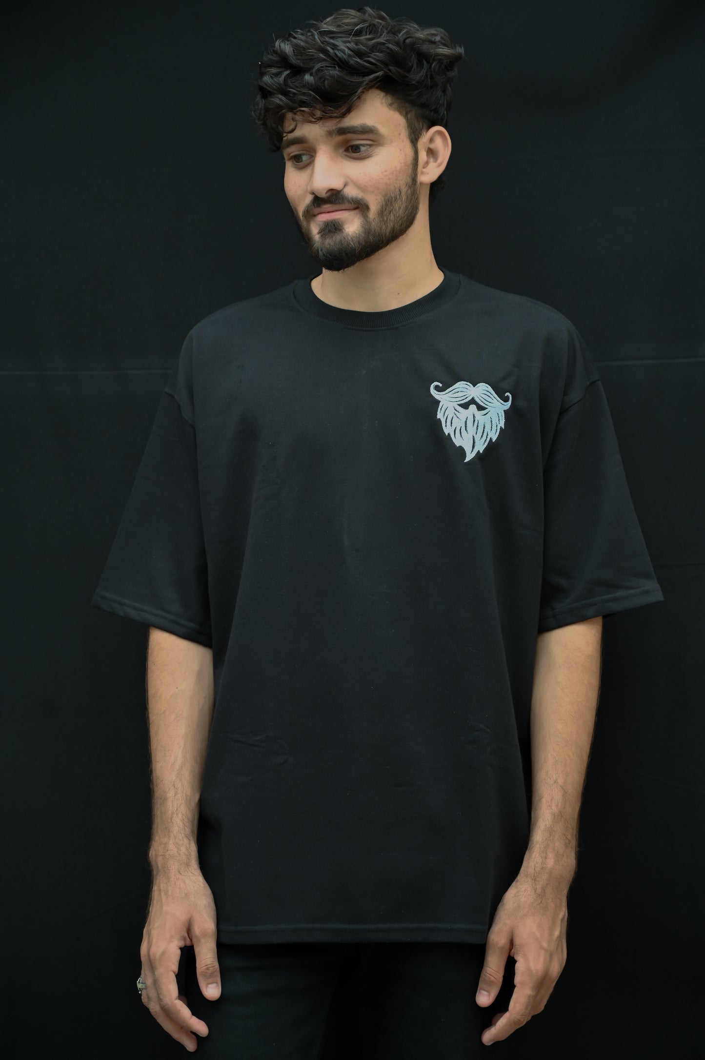 “JAAT” Horned Embroidery -T-Shirt